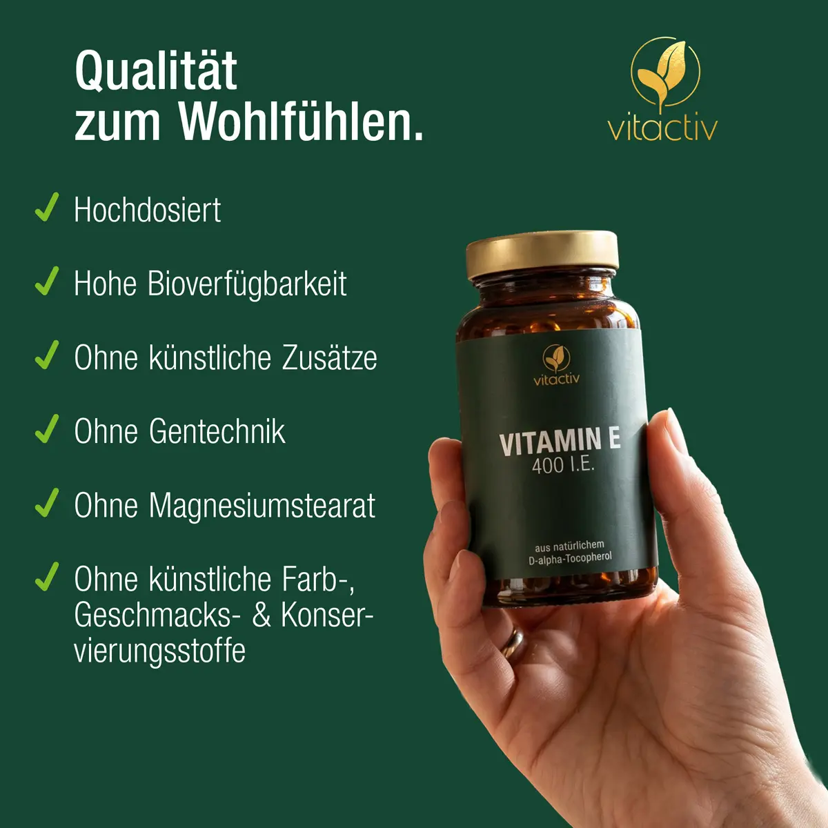 VITAMIN E 400 I.E. Kapseln