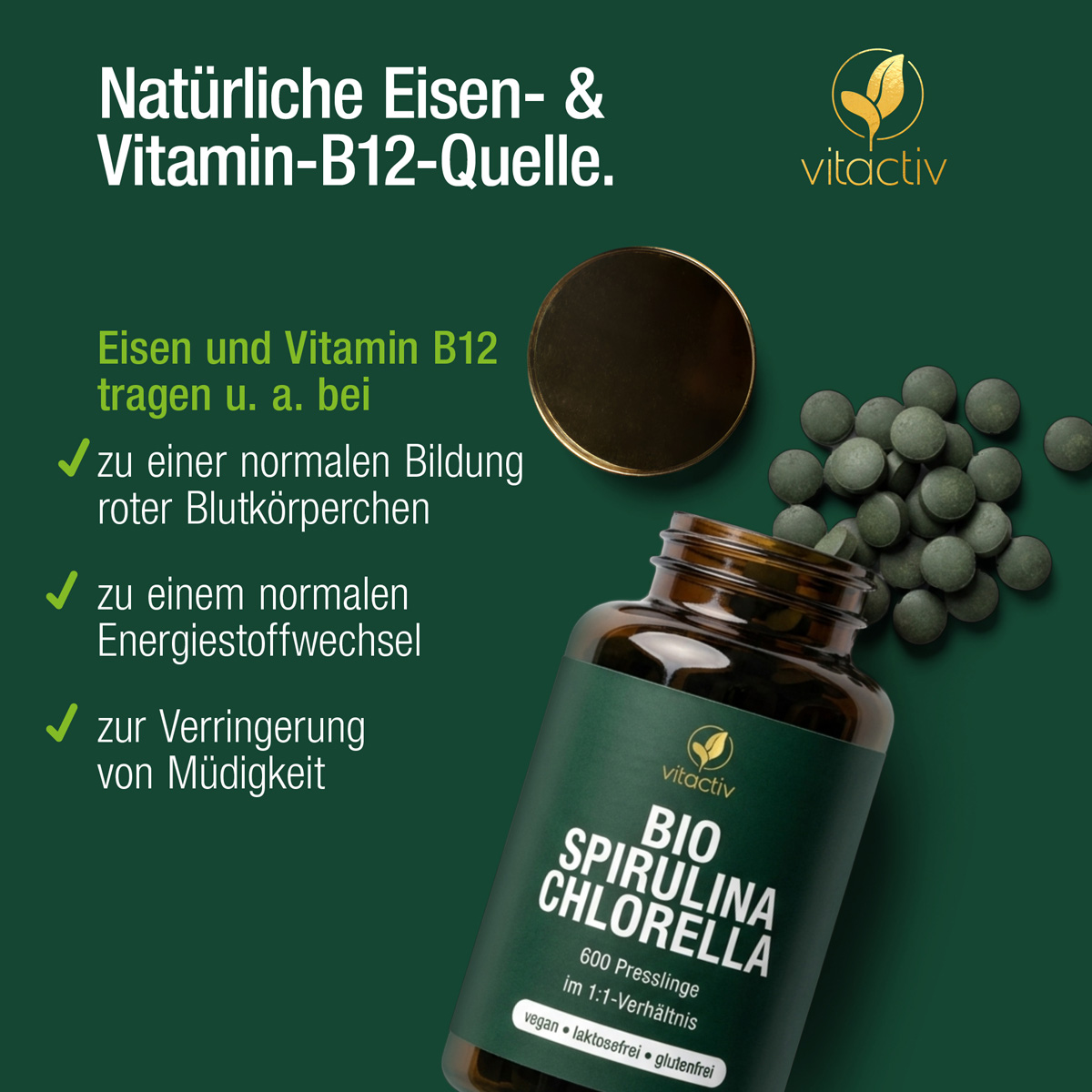 BIO SPIRULINA CHLORELLA