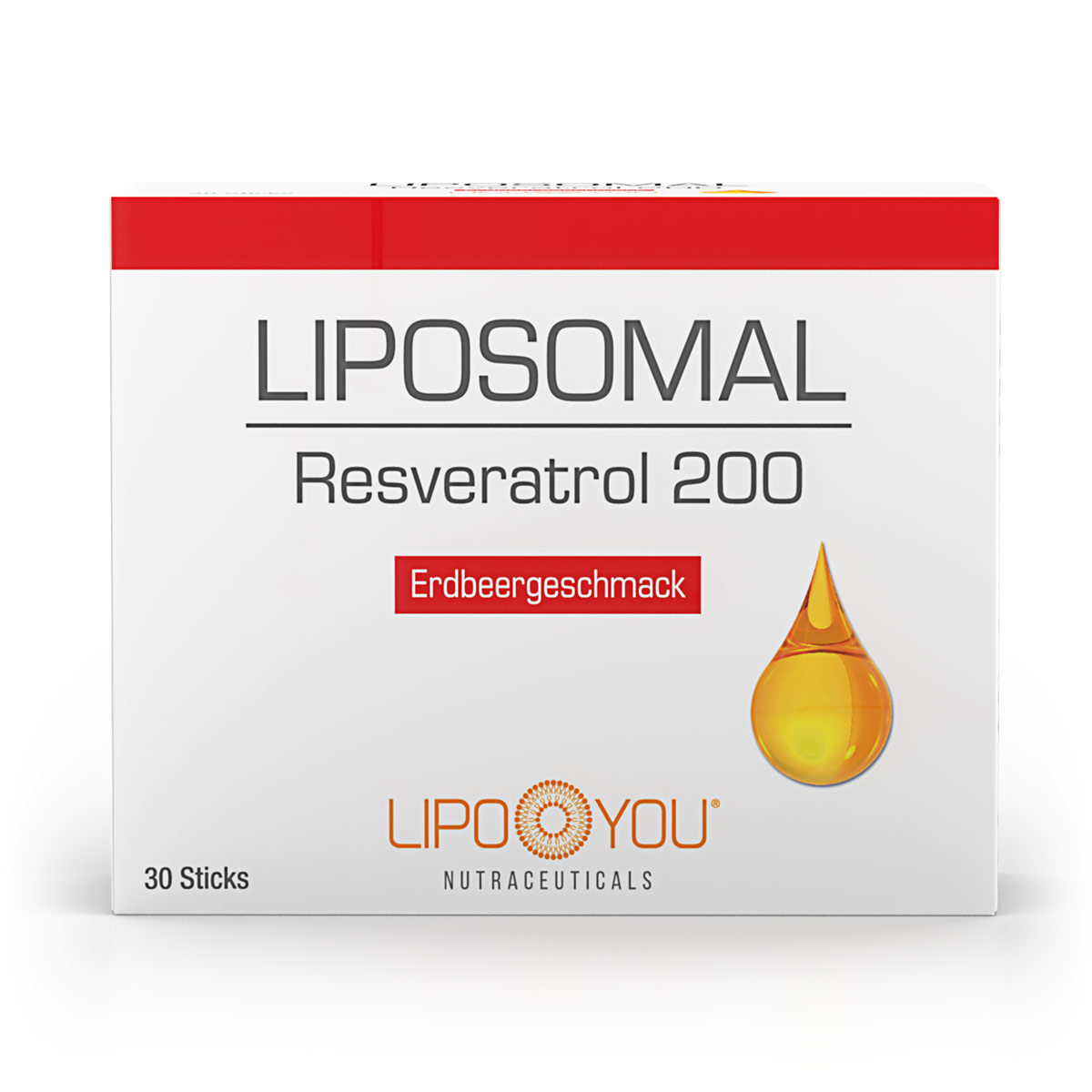 LIPOSOMAL Resveratrol 200 Produktverpackung