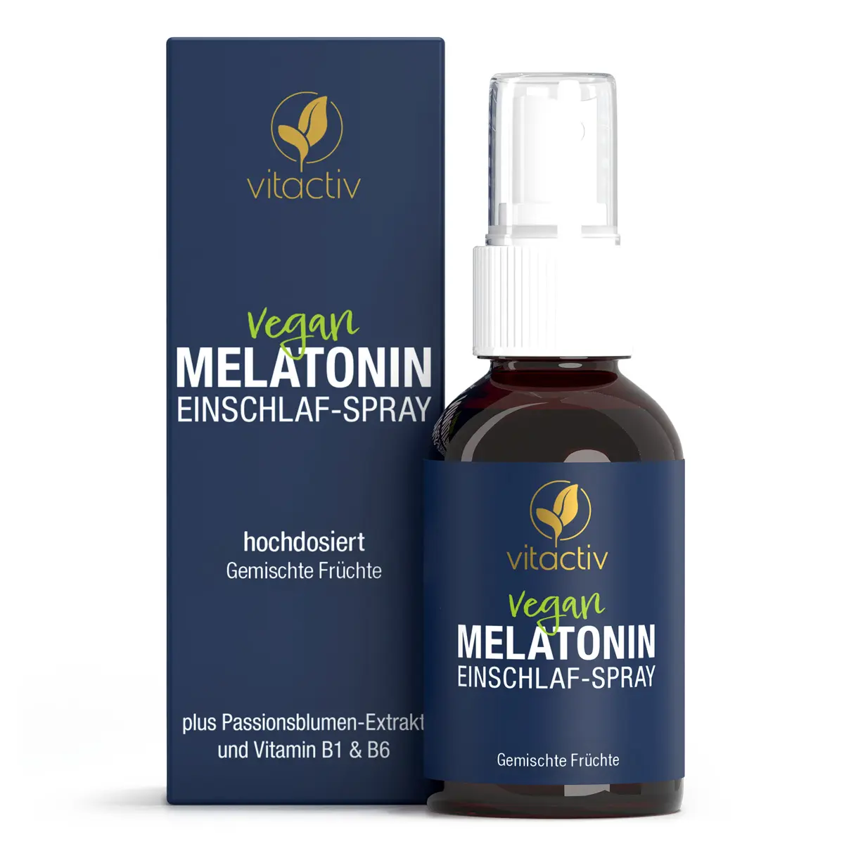 Melatonina Spray per il sonno - Frutti misti - 50 ml