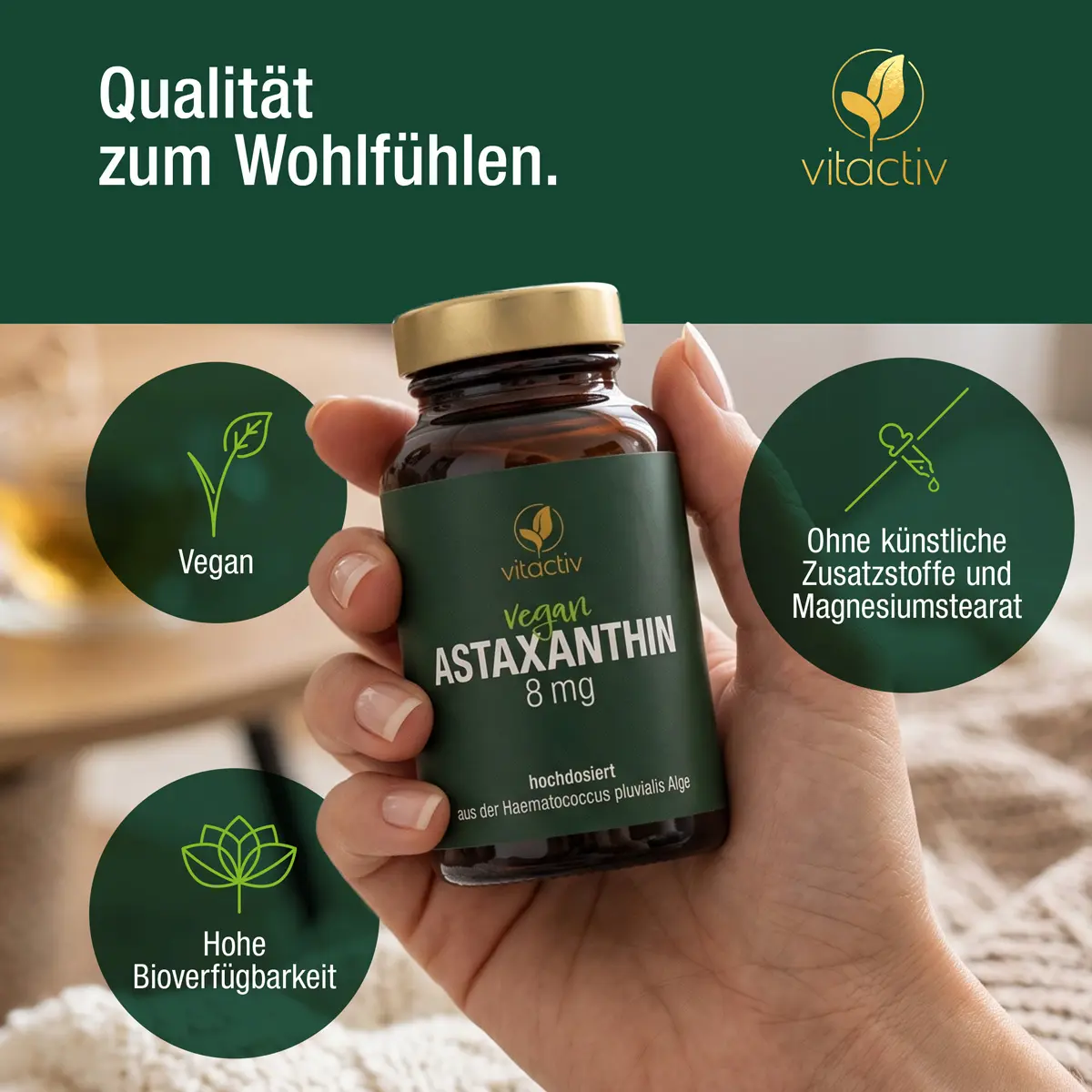 ASTAXANTHIN Kapseln 8 mg