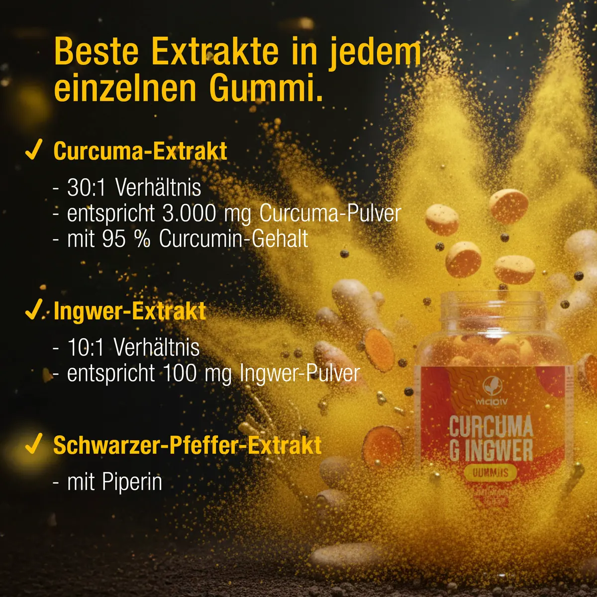 CURCUMA & GINGER GUMMIES