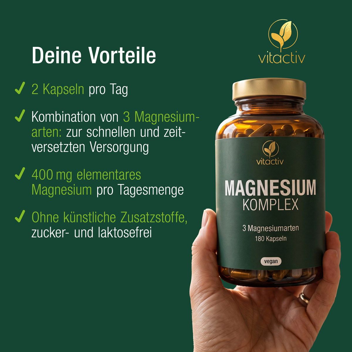 MAGNESIUM COMPLEXE en gélules