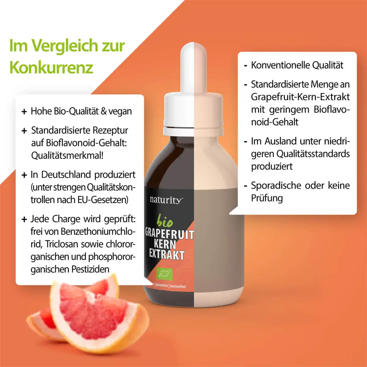 GRAPEFRUIT-KERN-EXTRAKT + Vitamin C 1200 BIO - 250 ml