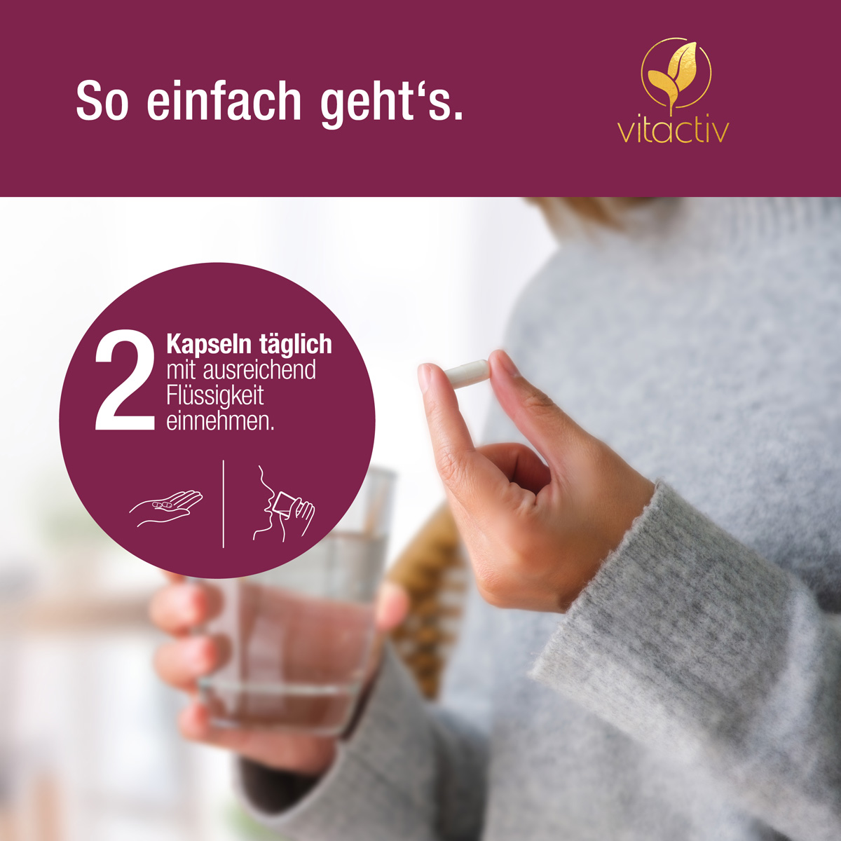 Voici la liste des ingrédients des gélules MENO Balance Ménopause de Vitactiv. Le produit contient de la vitamine B6, de la vitamine B1, de la D-biotine, de la poudre d'huile d'onagre, de l'extrait d'igname, de l'extrait de fleurs de houblon et de l'extra