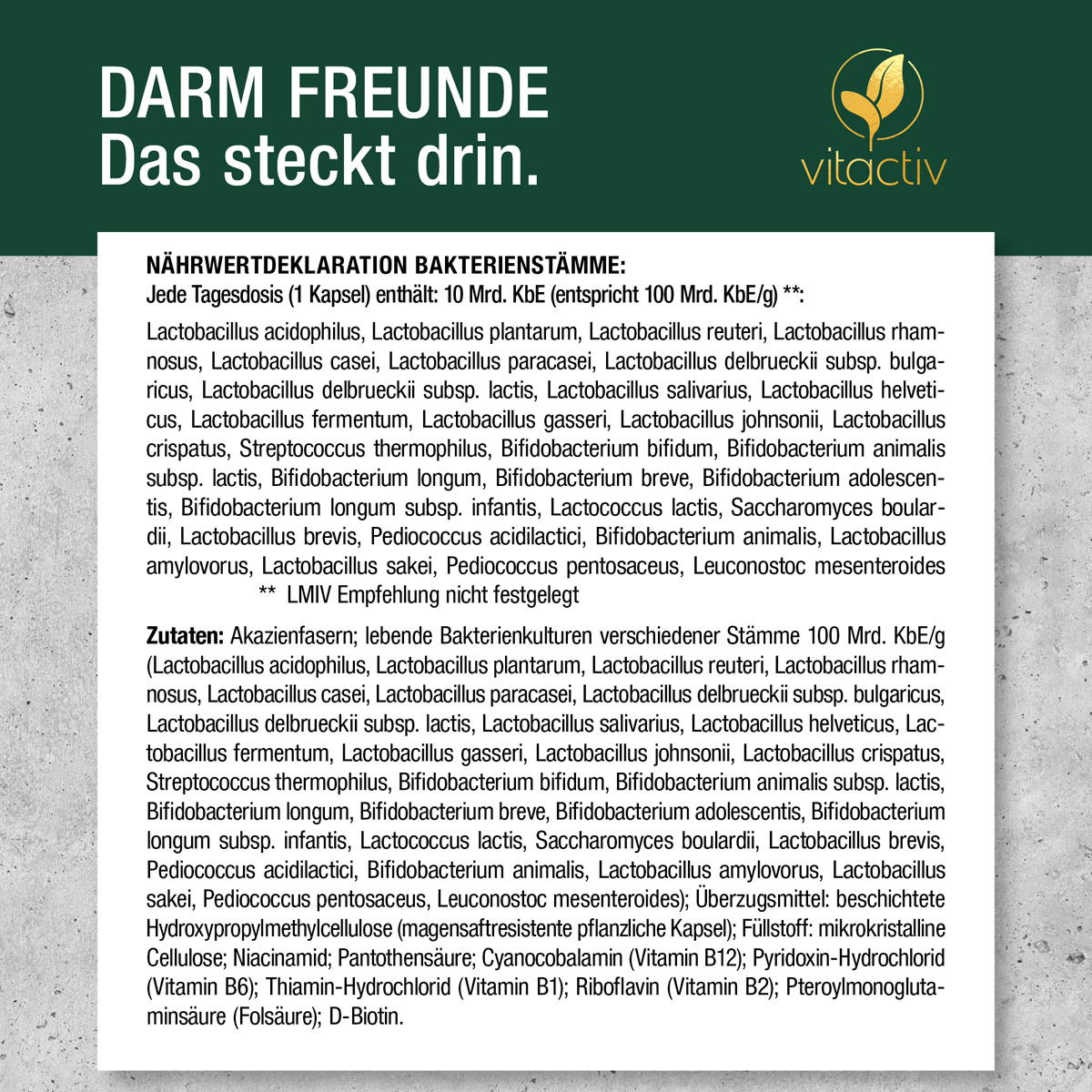 DARM FREUNDE