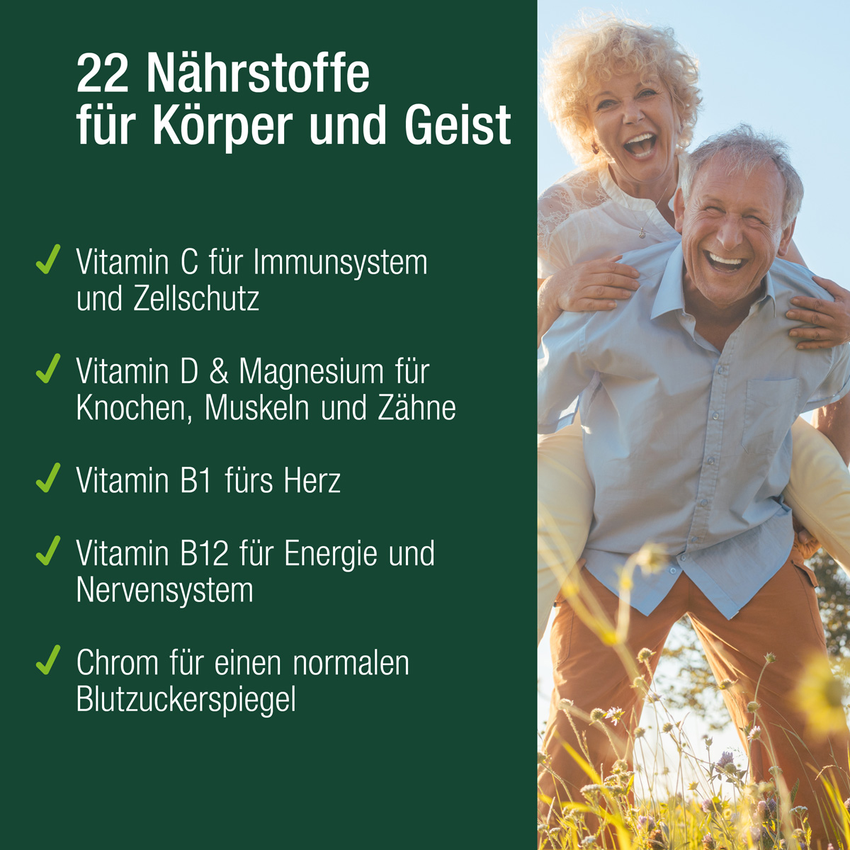 MULTI 50+ cápsulas multivitamínicas con minerales