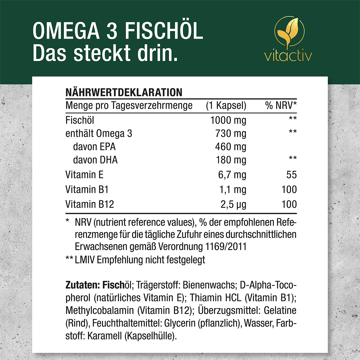 Omega 3 Fischöl