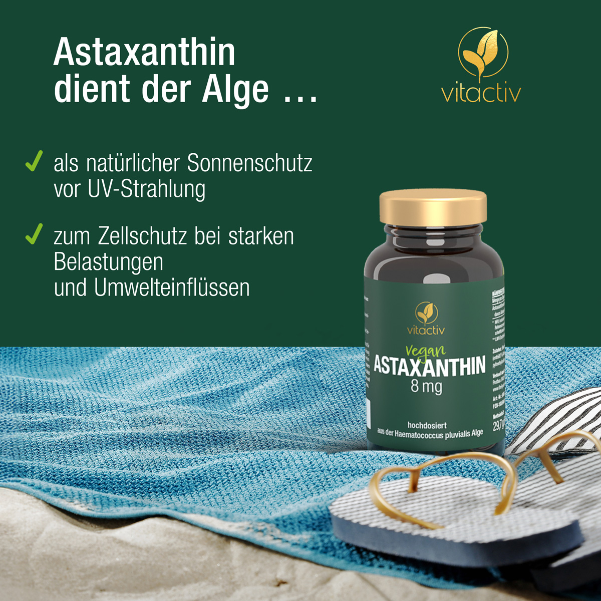 ASTAXANTHINE en gélules 8 mg