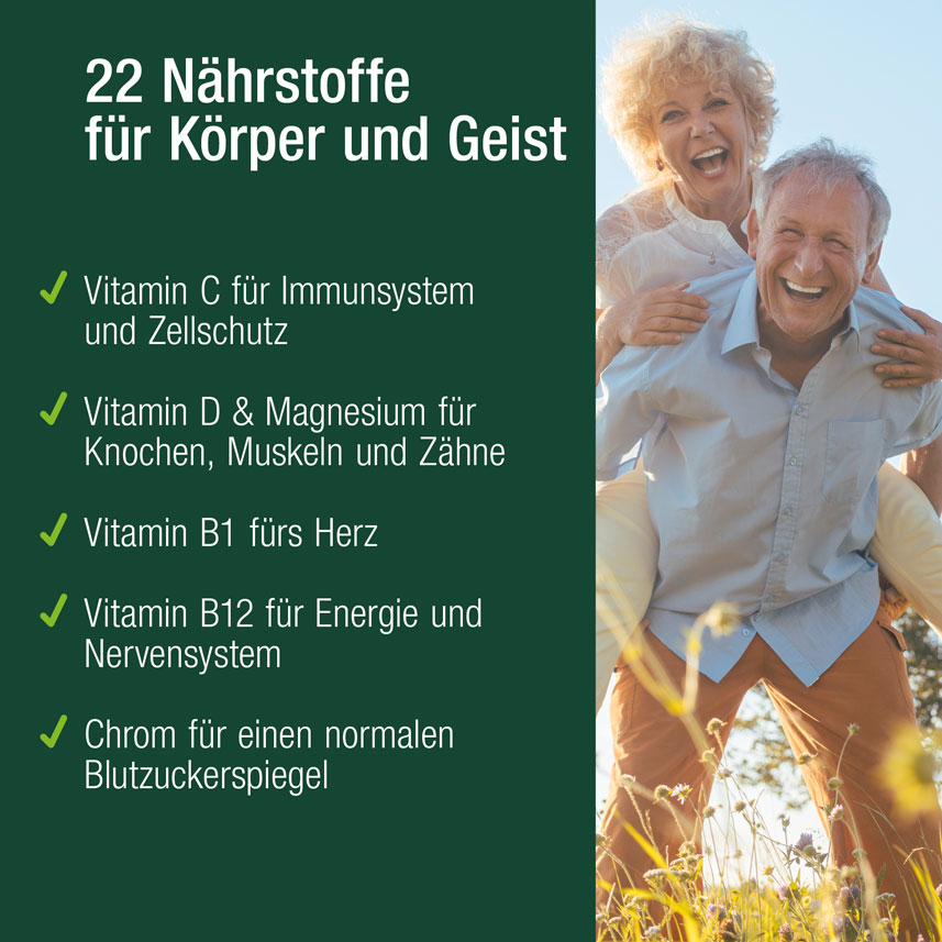 MULTI 50+ Multivitamin Kapseln mit Mineralstoffen
