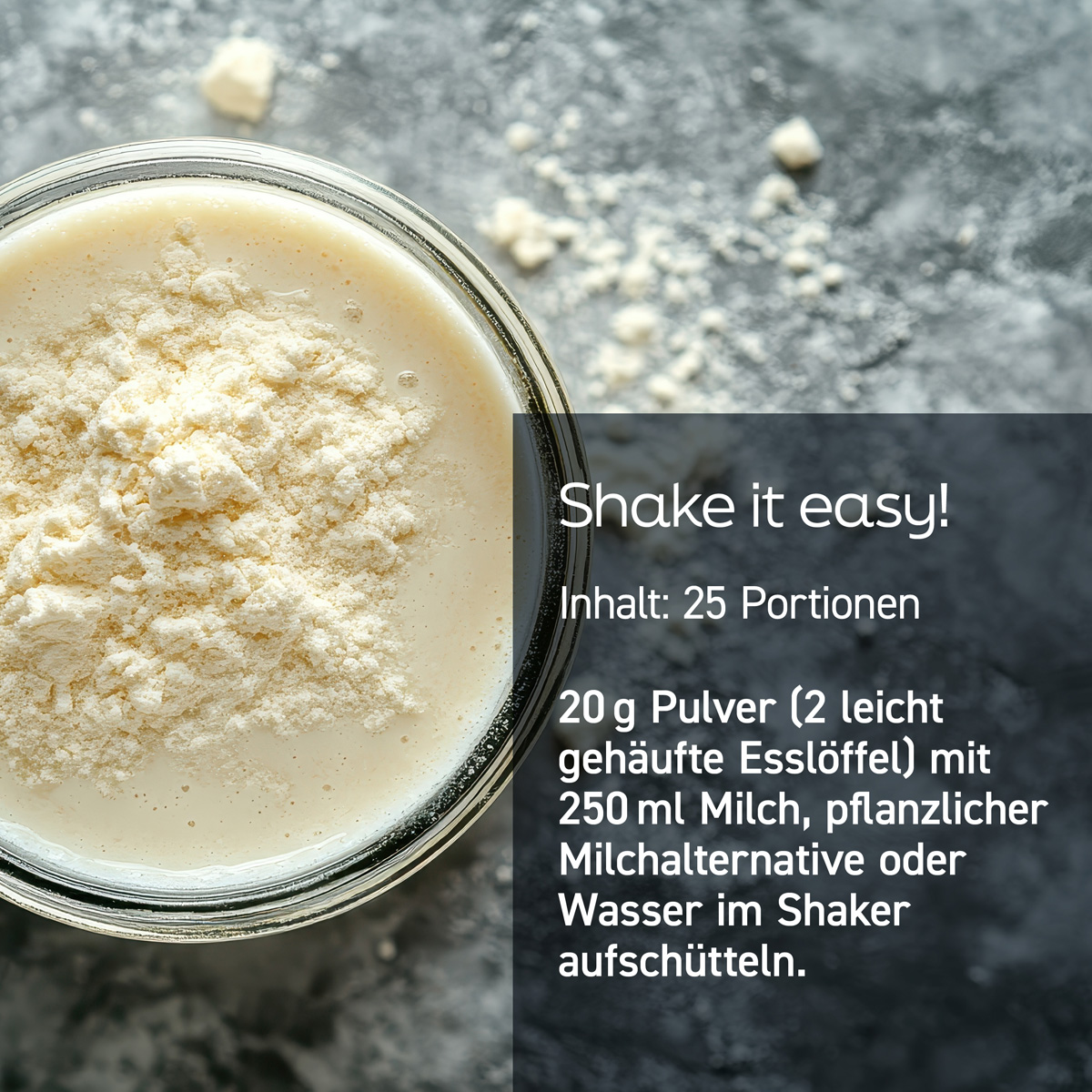 Protein diet shake - vanilla cream, 500 g