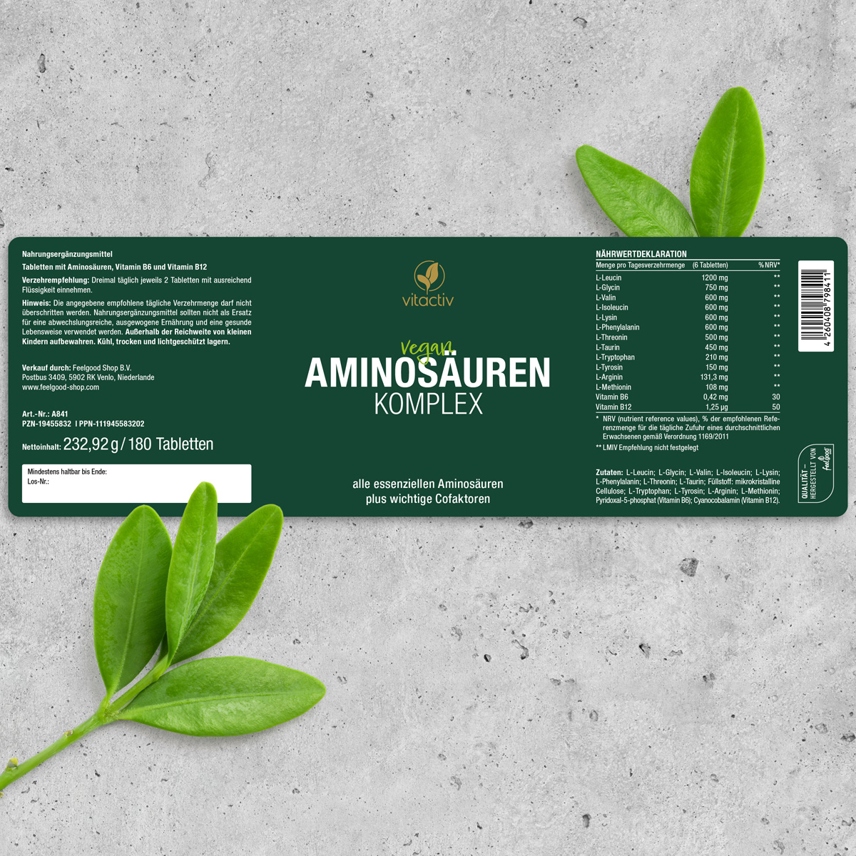 AMINOSÄUREN KOMPLEX - Tabletten