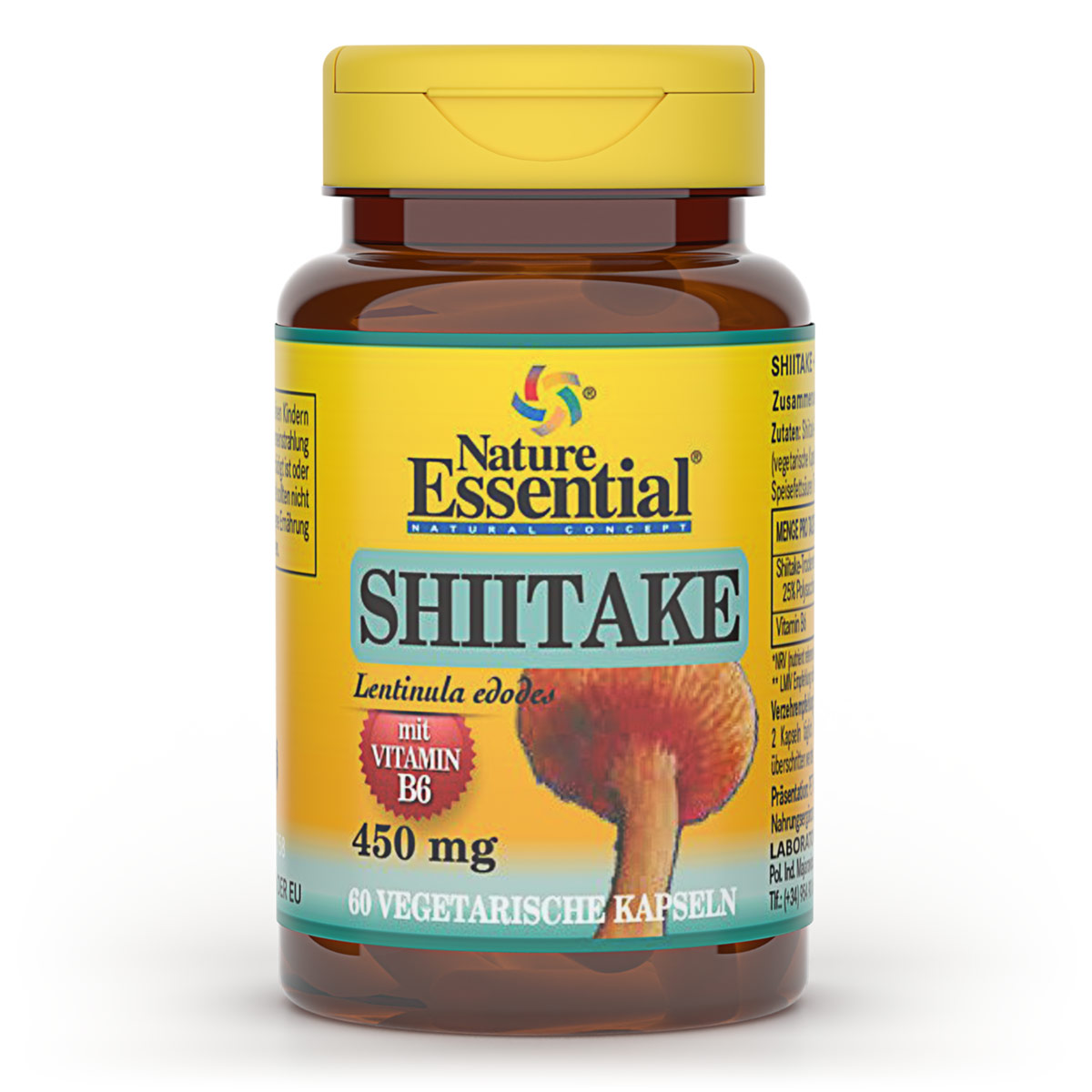 SHIITAKE 1100 + Vitamin B6 Produktverpackung