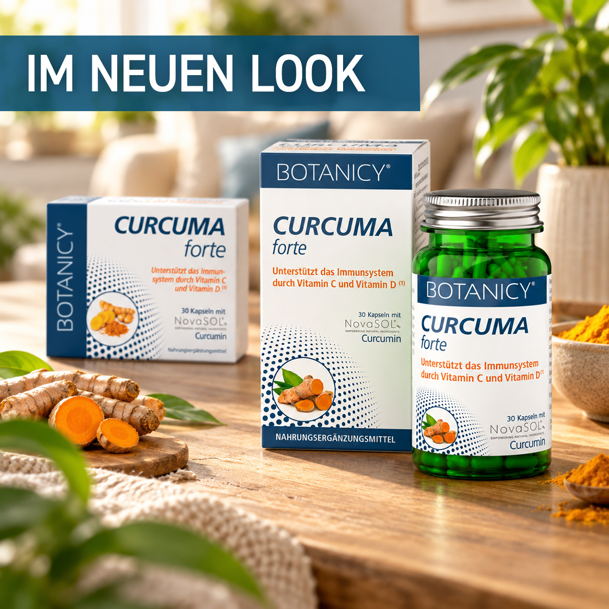 CURCUMA forte mit NovaSol Curcumin