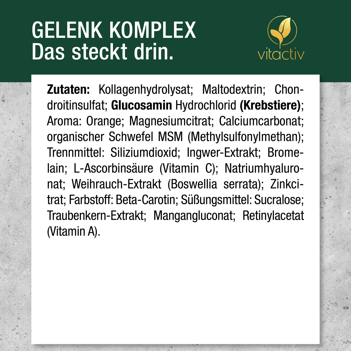 GELENK KOMPLEX