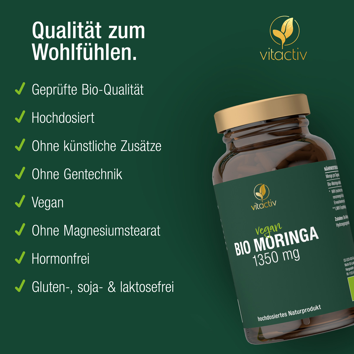 BIO MORINGA capsule 1350 mg