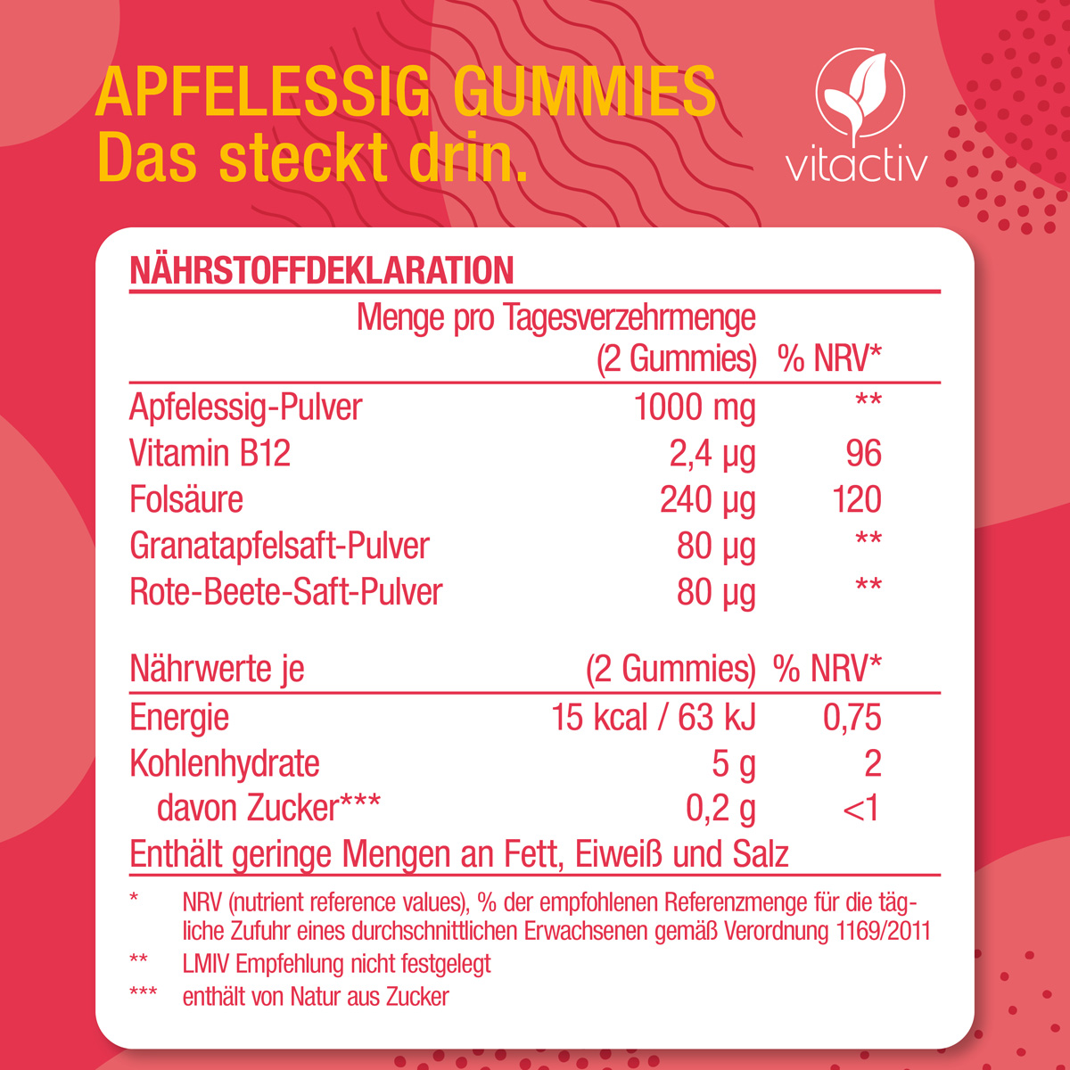 APFELESSIG GUMMIES