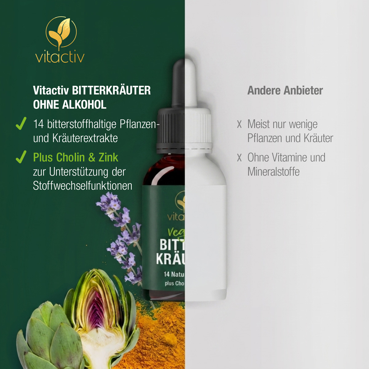 BITTERKRÄUTER – Bitterstoffe Tropfen