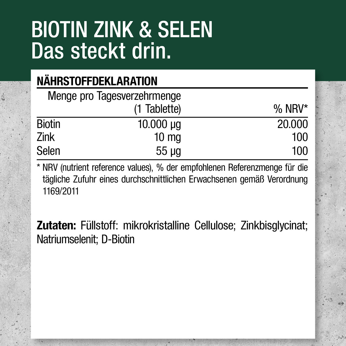 BIOTINA ZINCO E SELENIO