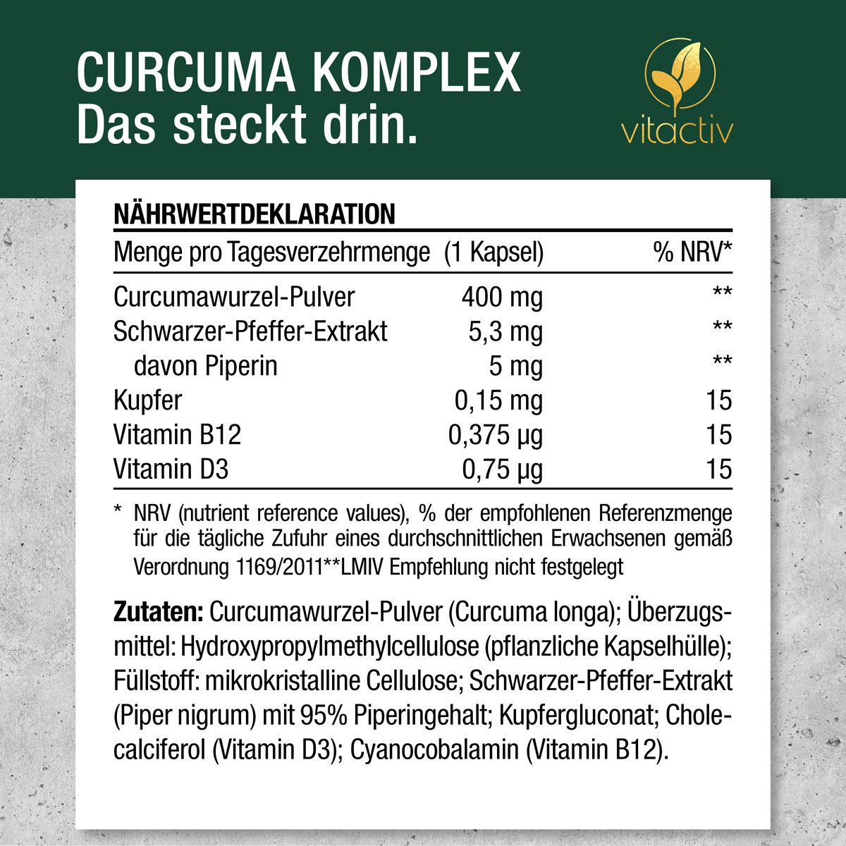 CURCUMA COMPLEXE