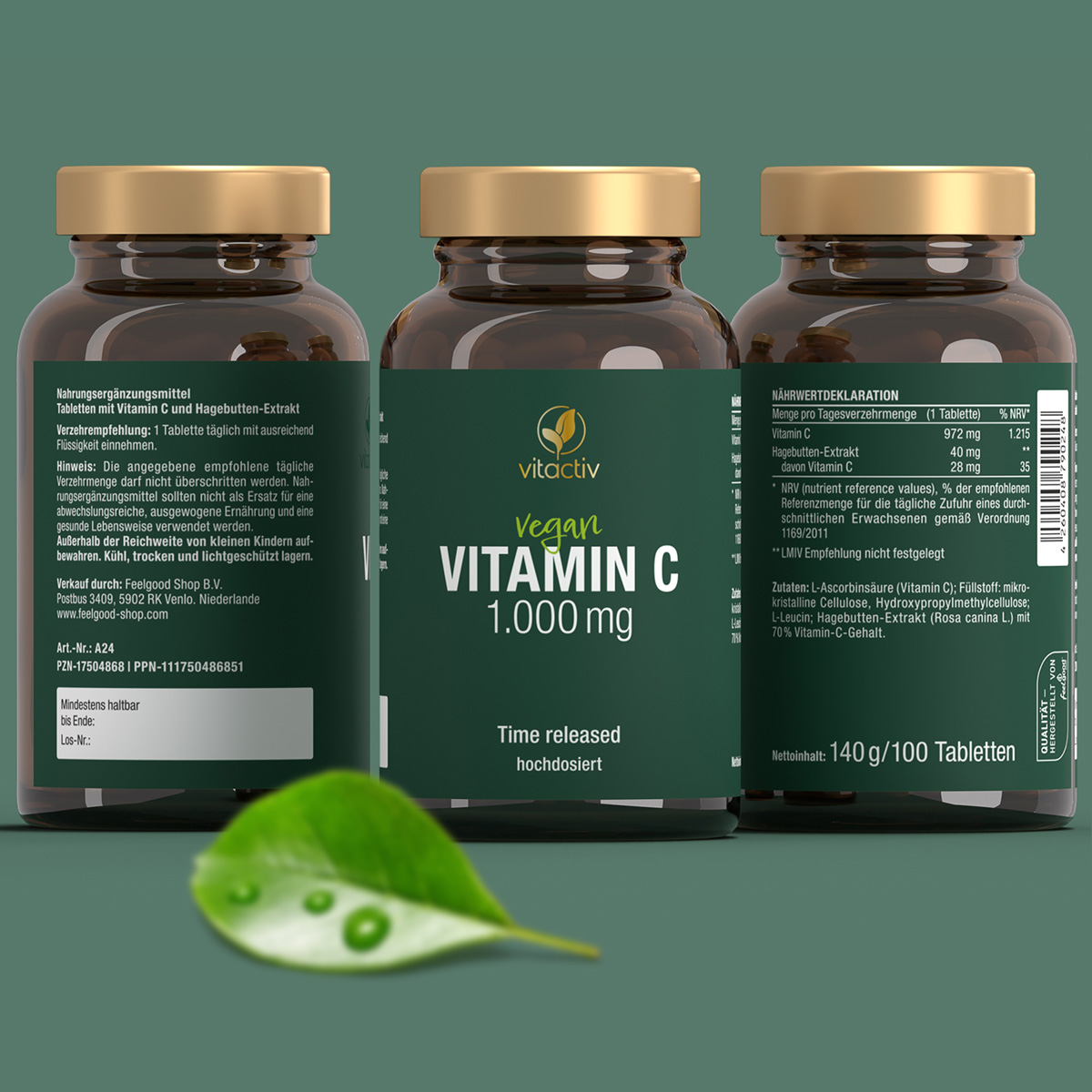 VITAMIN C 1.000 mg Time released