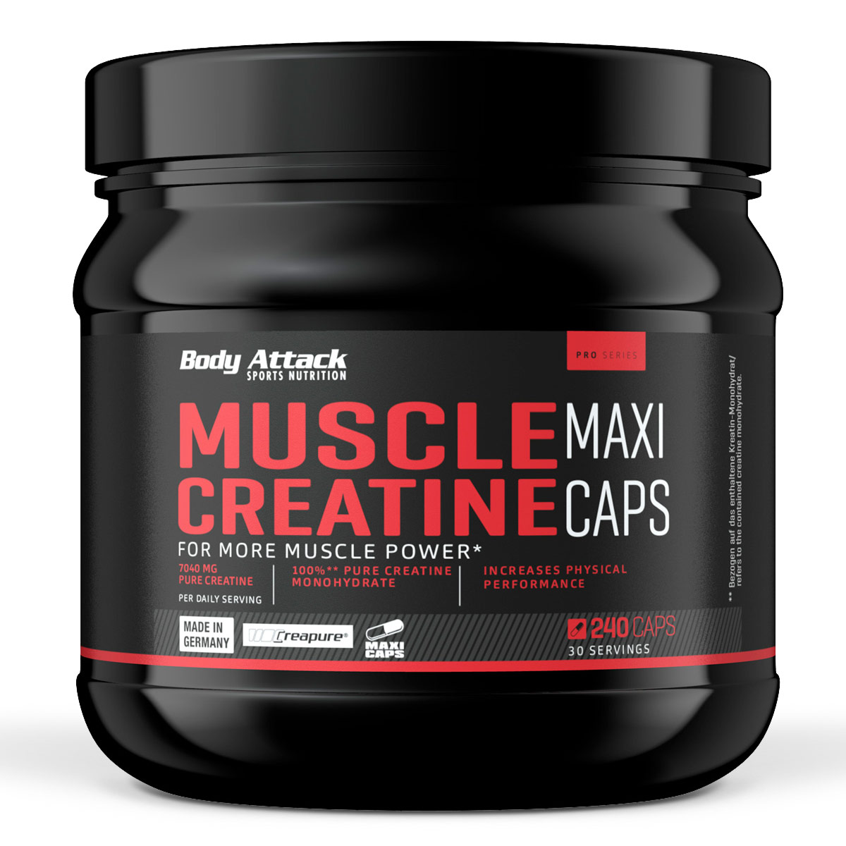 MUSCLE CREATINE CAPS Produkt