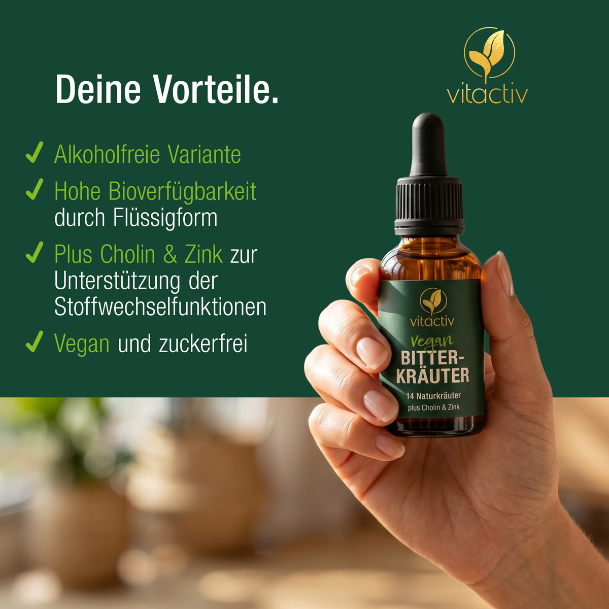BITTERKRÄUTER – Bitterstoffe Tropfen