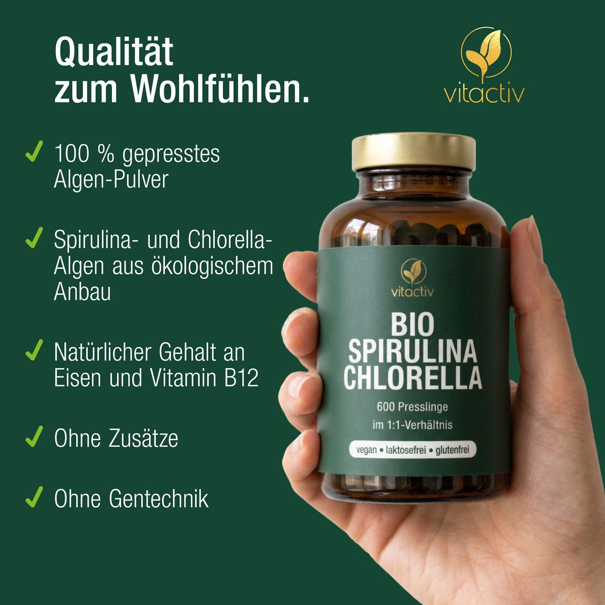BIO SPIRULINA CHLORELLA