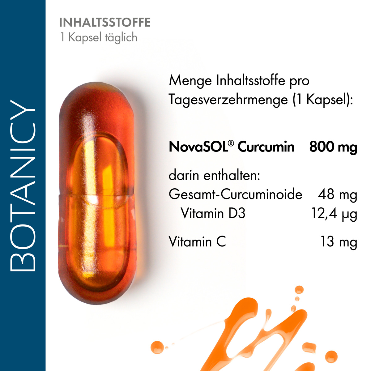 CURCUMA forte with NovaSol Curcumin