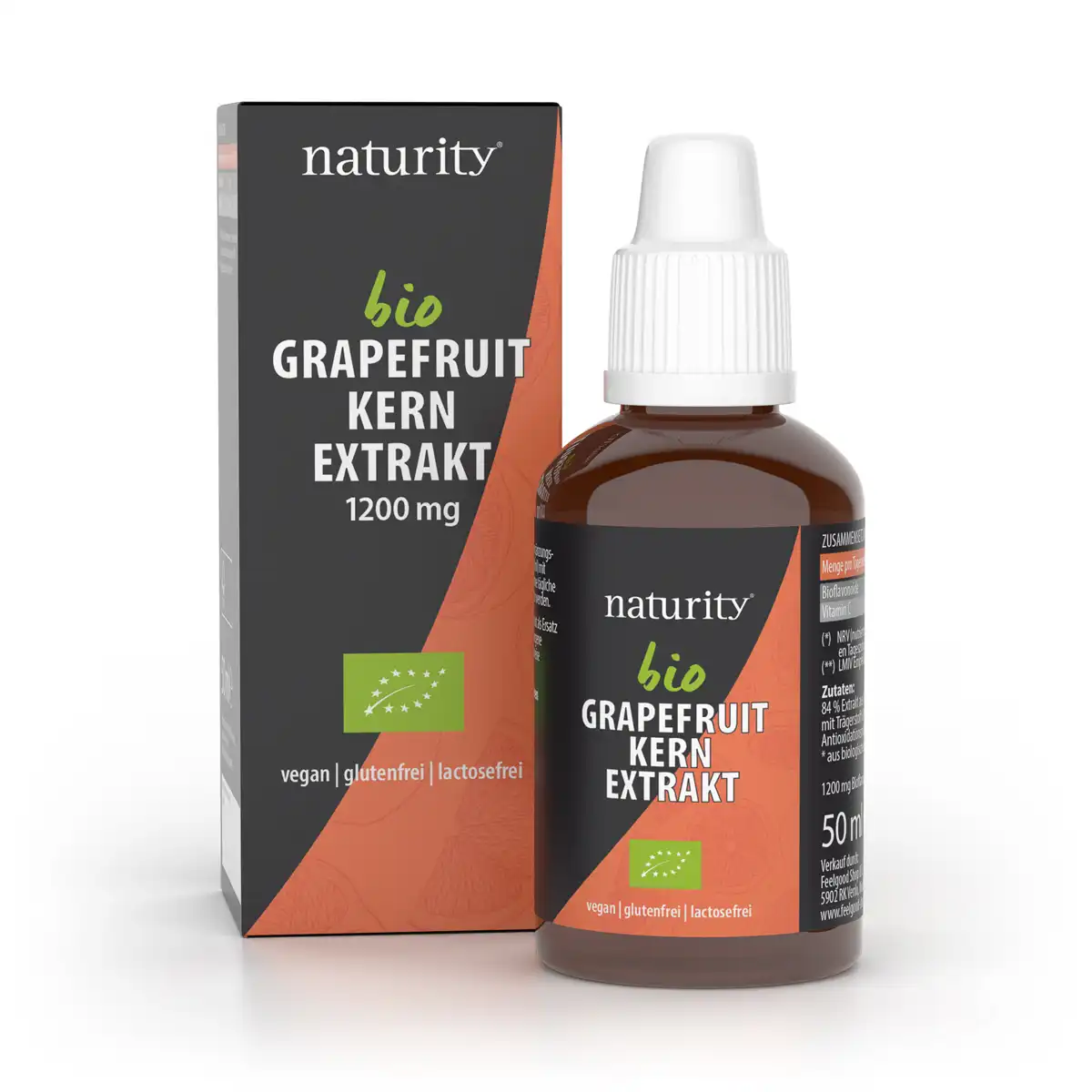 GRAPEFRUIT-KERN-EXTRAKT + Vitamin C 1200 BIO - 50 ml