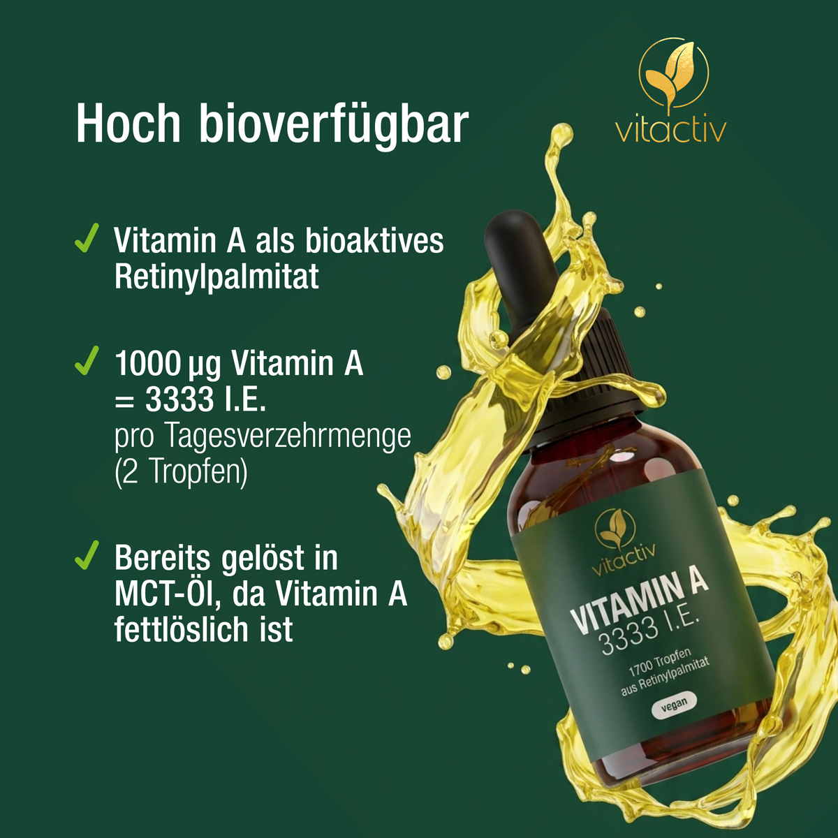 VITAMINA A GOTAS 3,333 ES DECIR