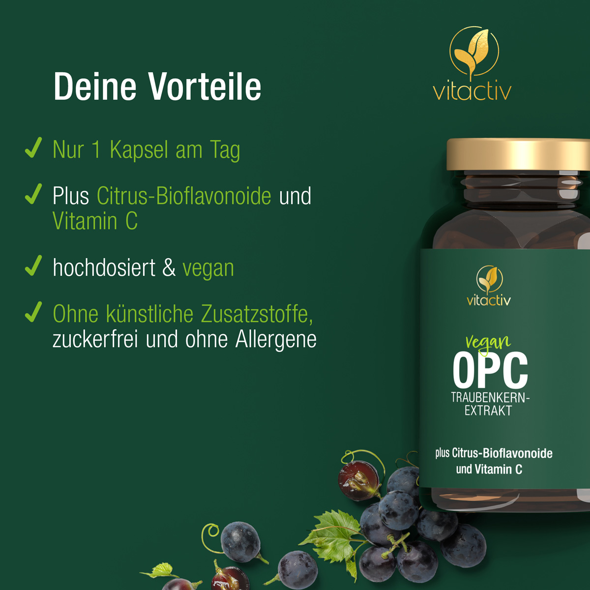 OPC Grape Seed Extract Capsules