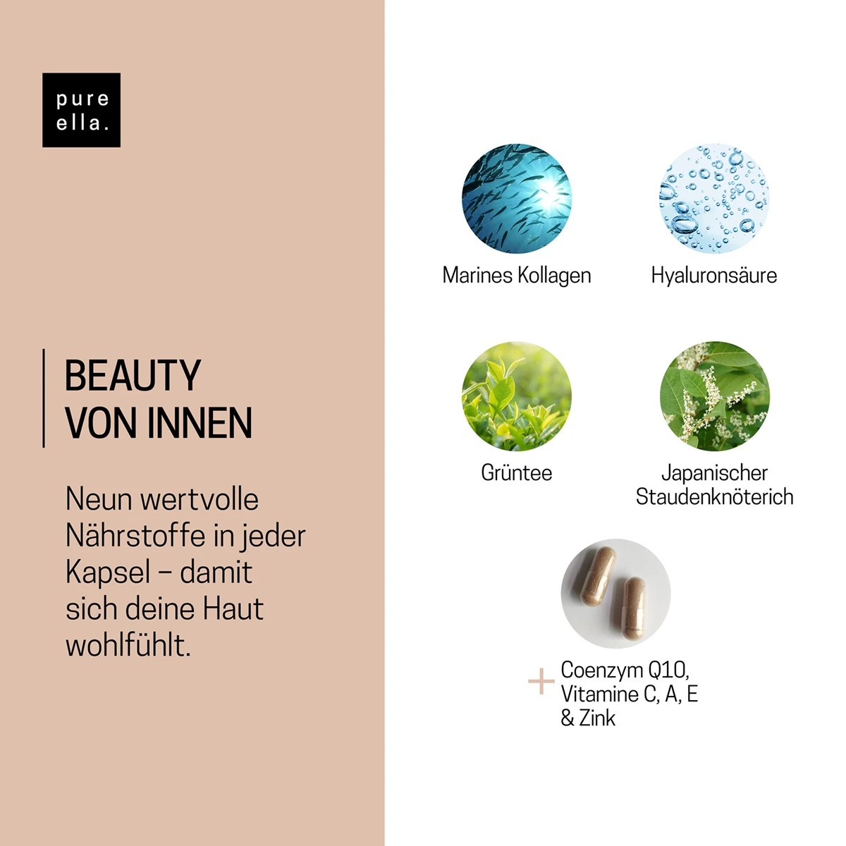 ANTI-AGING capsules 3-pack - collagen + hyaluron + more
