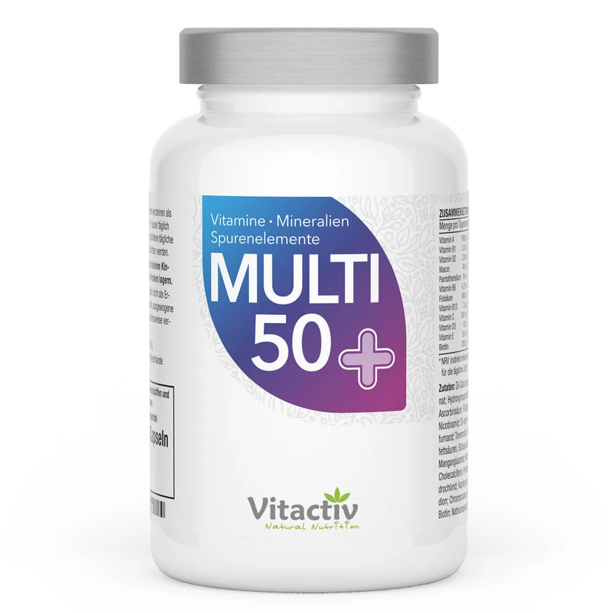 MULTI 50+ Multivitamin Kapseln mit Mineralstoffen