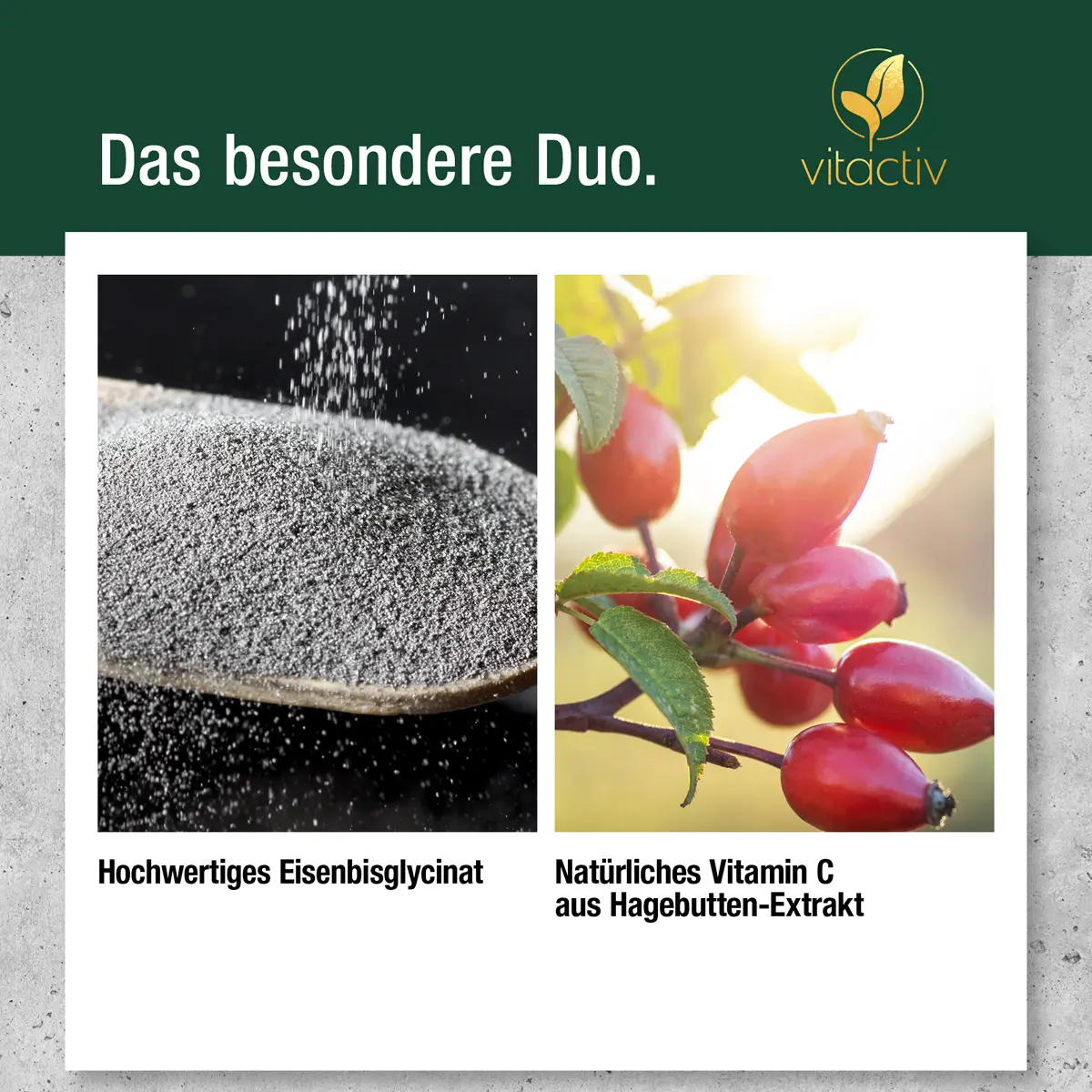 EISEN MIT VITAMIN C - Cápsulas de hierro