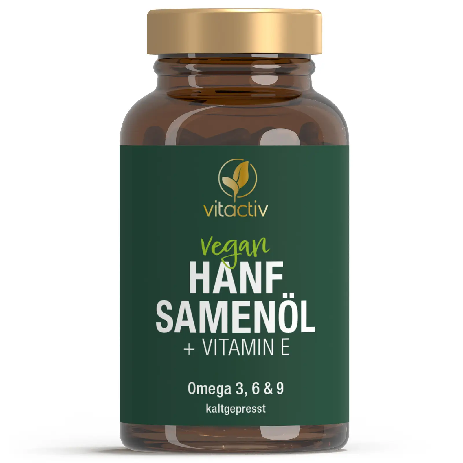 HANFSAMENÖL Kapseln + Vitamin E
