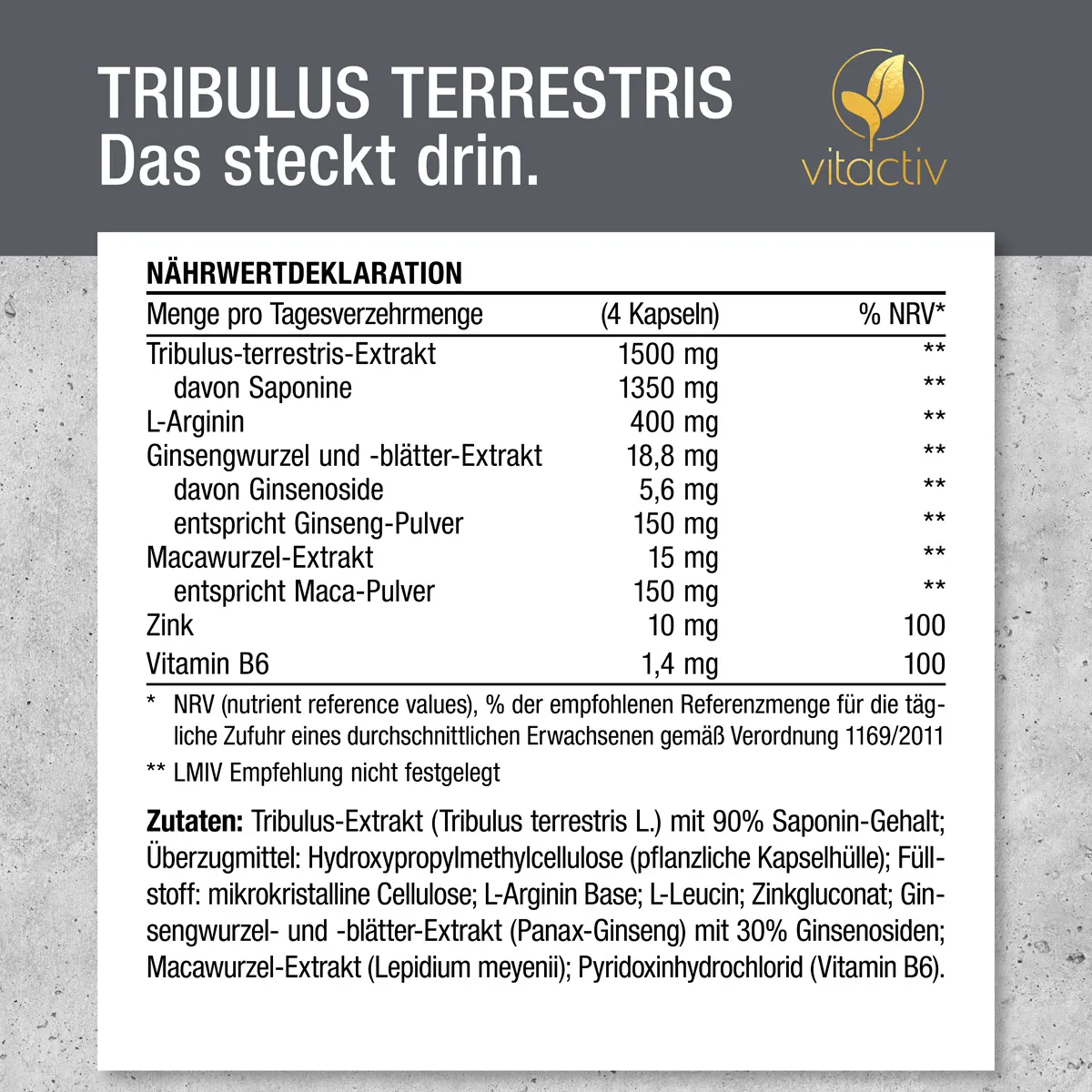 TRIBULUS TERRESTRIS