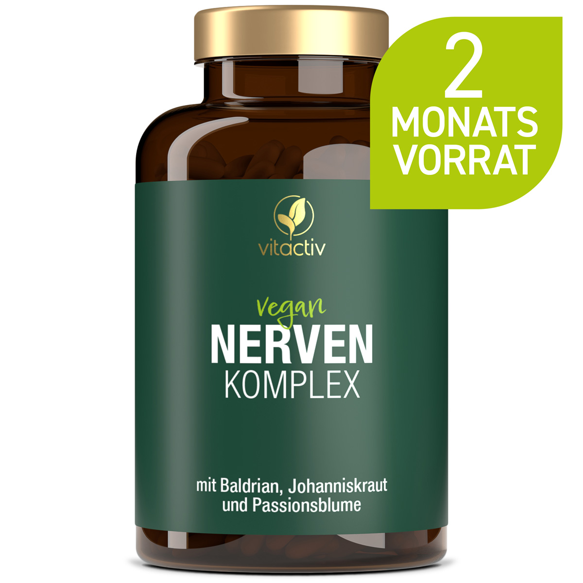 NERVEN KOMPLEX - Johanniskraut, Baldrian, Passionsblume